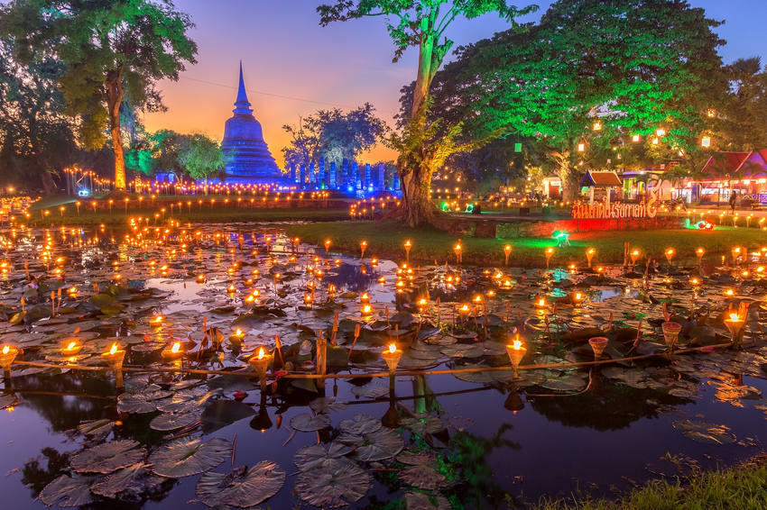 Loy Krathong, das Lichterfest Thailand 2023/2024