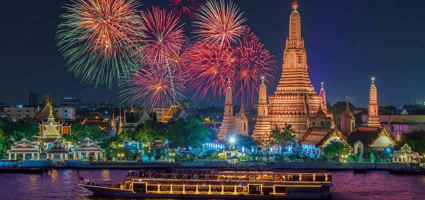 Silvester in Thailand